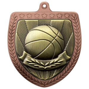 Cobra Basketball Shield Medal Range