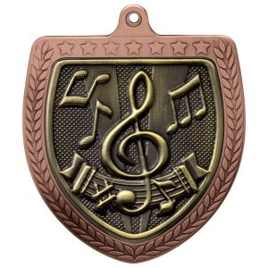 Cobra Music Shield Medal Series
