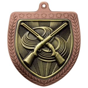 Cobra Clay Pigeon Shooting Shield Medal