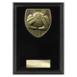 Cobra Classics Goalkeeper Black Plaque