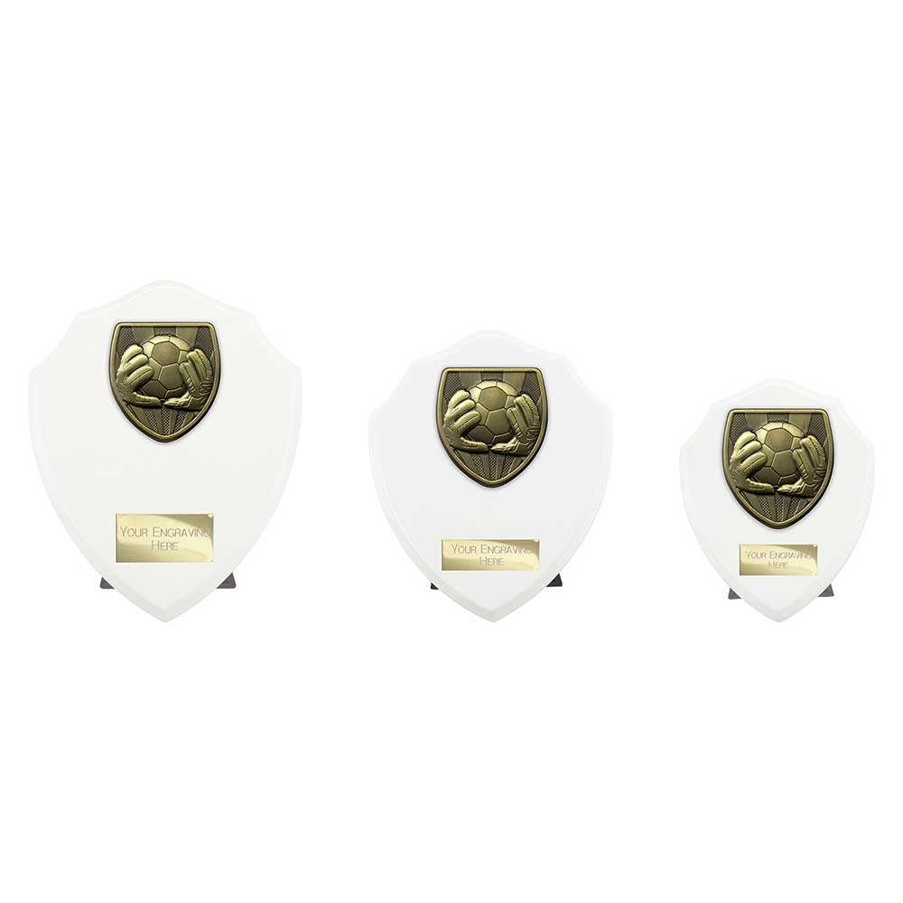 Cobra Classics White Goalkeeper Shield - Image 2