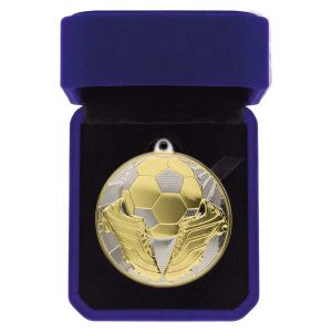 Premiership Football Medal & Box