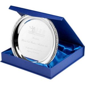 Rope Edged Salver in Presentation Box
