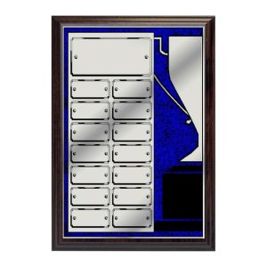 Tribute Annual Plaque - Blue