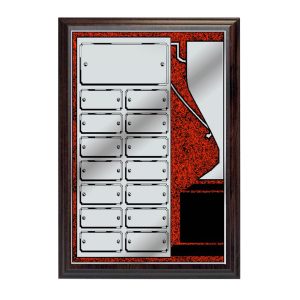 Tribute Annual Plaque - Red