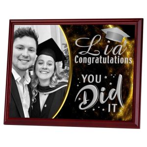 Graduation Custom Print Plaque