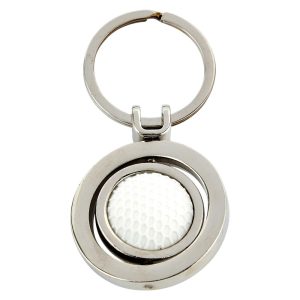Spinning Golf Keyring