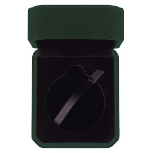 Aspire Green Velour Medal Box Series