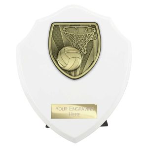 Cobra Shield White Netball Award Range
