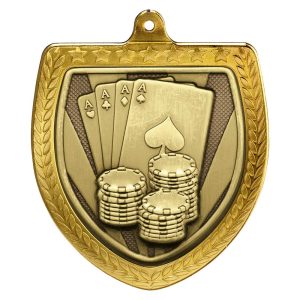 Cobra Card Game Shield Medal Series