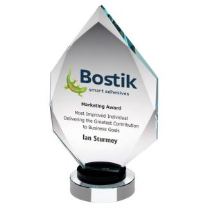 Raven Premier Glass Award Series - Colour Printed