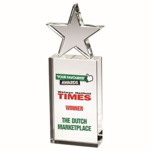 Nova Premier Glass Awards Series - Colour Printed