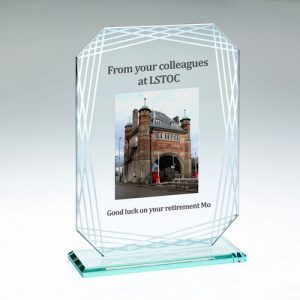 Lustro Glass Award Series - Colour Printed