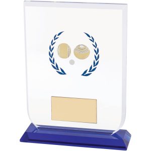 Gladiator Lawn Bowls Crystal Award