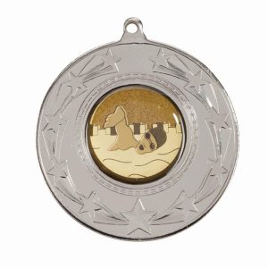Pack of 20 Clearance Silver Medals & ribbons