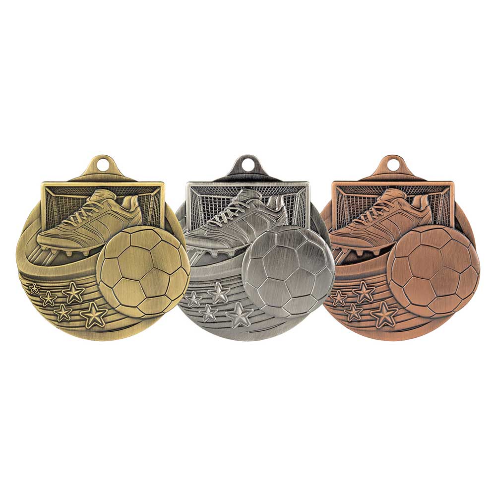 Power Strike 70mm Football Medal Series - Image 2