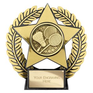Emperor Star Badminton Plaque