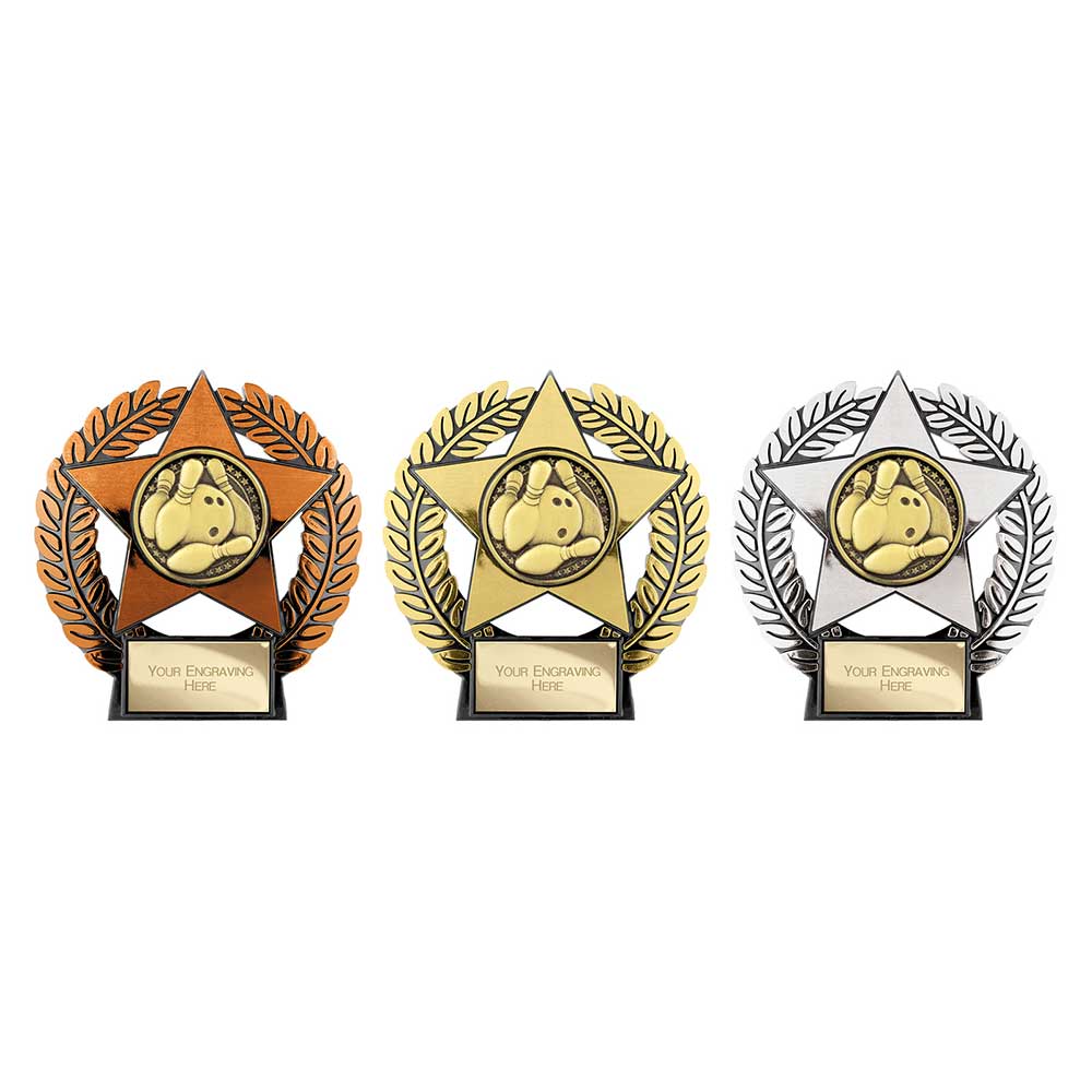 Emperor Star Ten Pin Bowling Plaque - Image 2