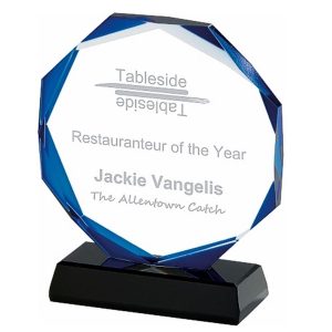 Halo Premium Glass Award Series - Blue