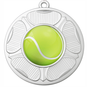 Pack of 100 Clearance Silver Medals & ribbons