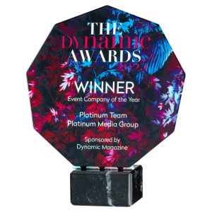 Nonagon Custom Print Award