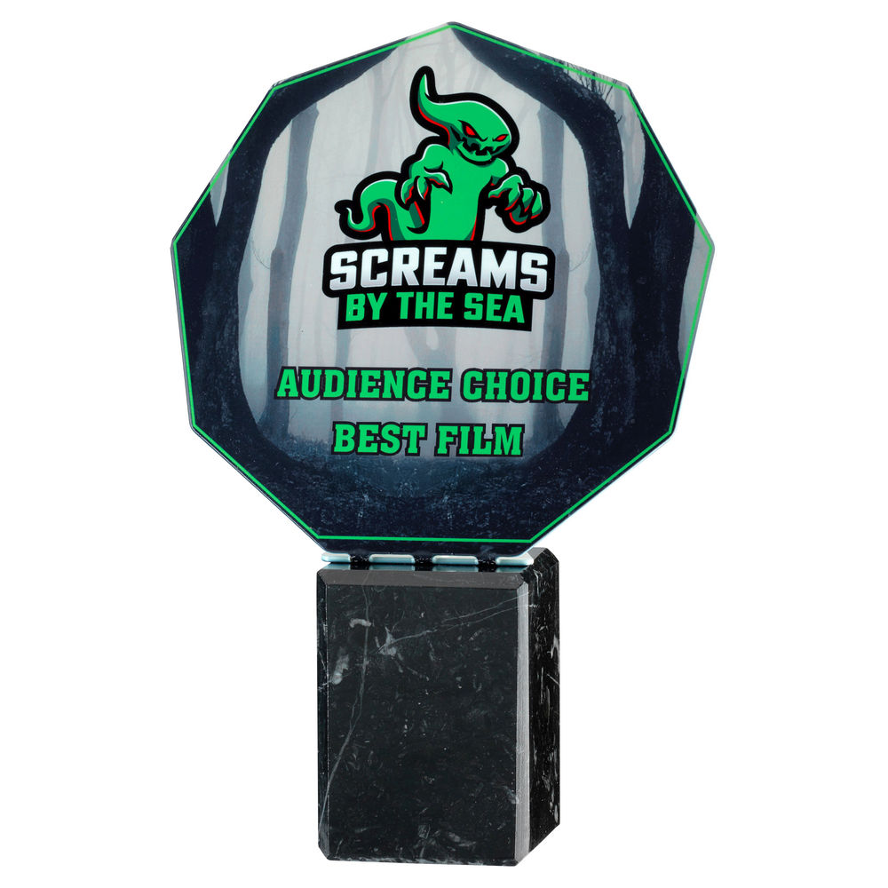 Nonagon Custom Print Award - Image 4