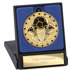Cascade Star Medal & Box - Football