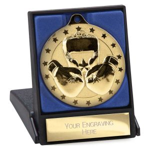 Cascade Stars Medal & Box - Boxing 70mm