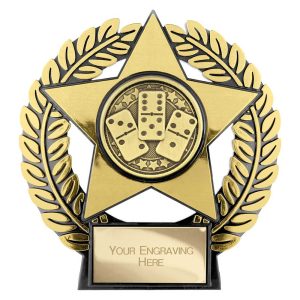 Emperor Star Dominoes Plaque