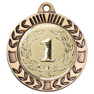 Deluxe Wreath 70mm Medals