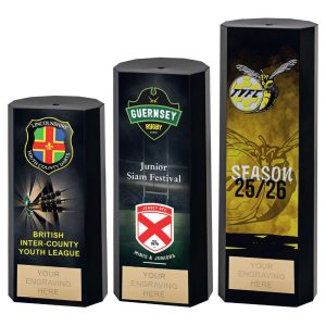 Causeway Awards Series with colour Print - Black