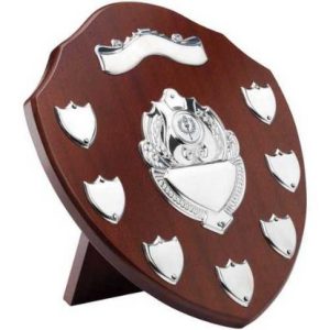 Mahogany 11" Annual Shield