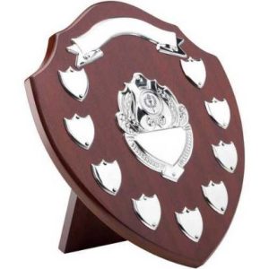 Mahogany 12.75" Annual Shield