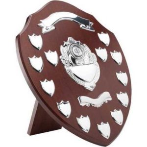 Mahogany 14" Annual Shield