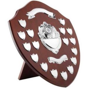 Mahogany 16" Annual Shield