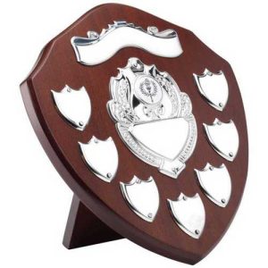 Mahogany 9" Annual Shield